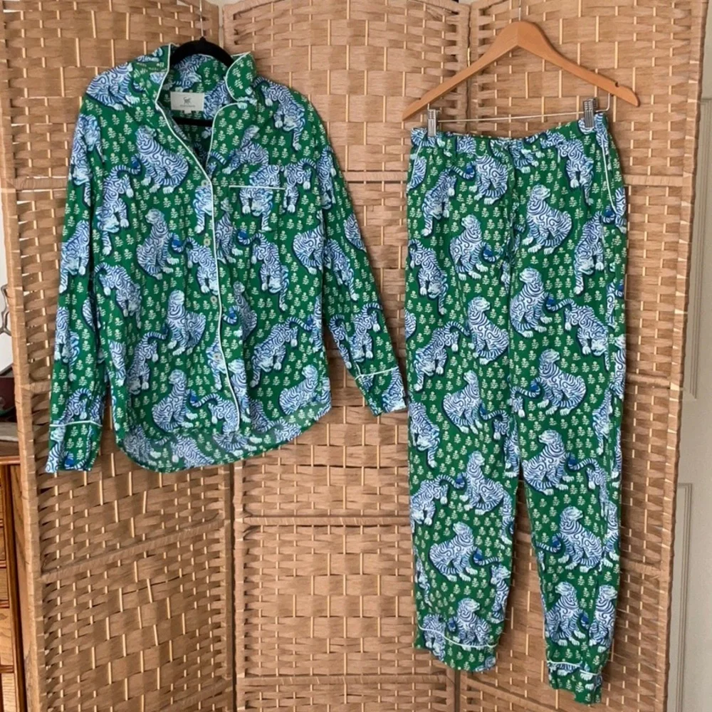 Printfresh Tiger Queen Pajama Set - Picture 3 of 13